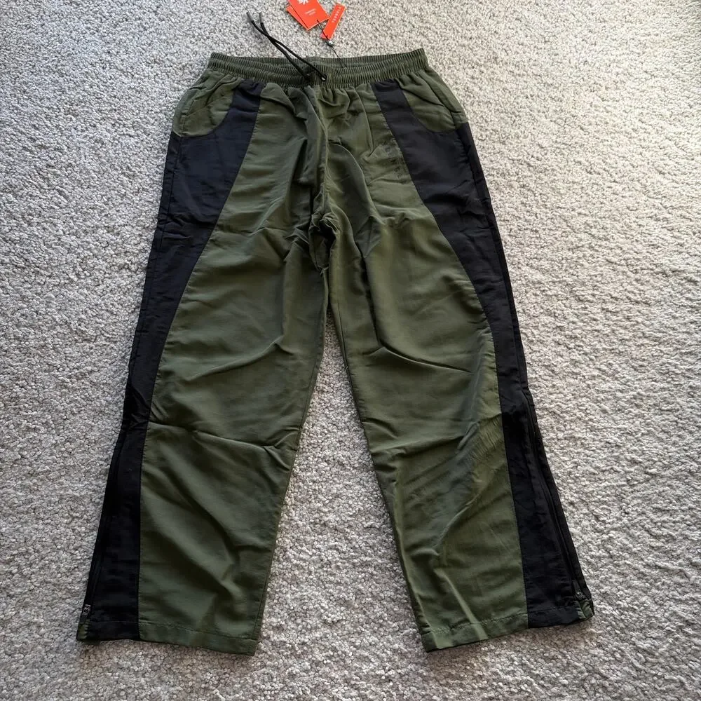 Men's YoungLA(SoldOut)2015 EliteTrackPants NWT XL Green/Black